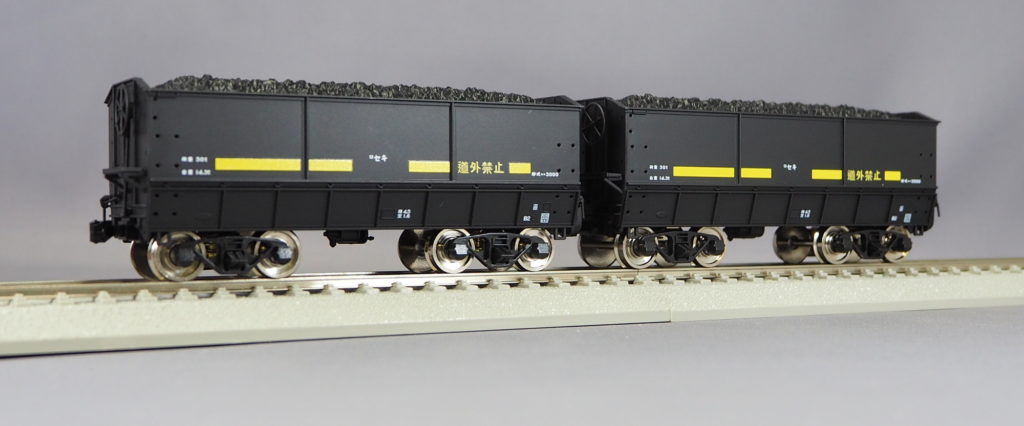 セキ3000北海道タイプ塗装・印刷済み完成品（2輌セット）