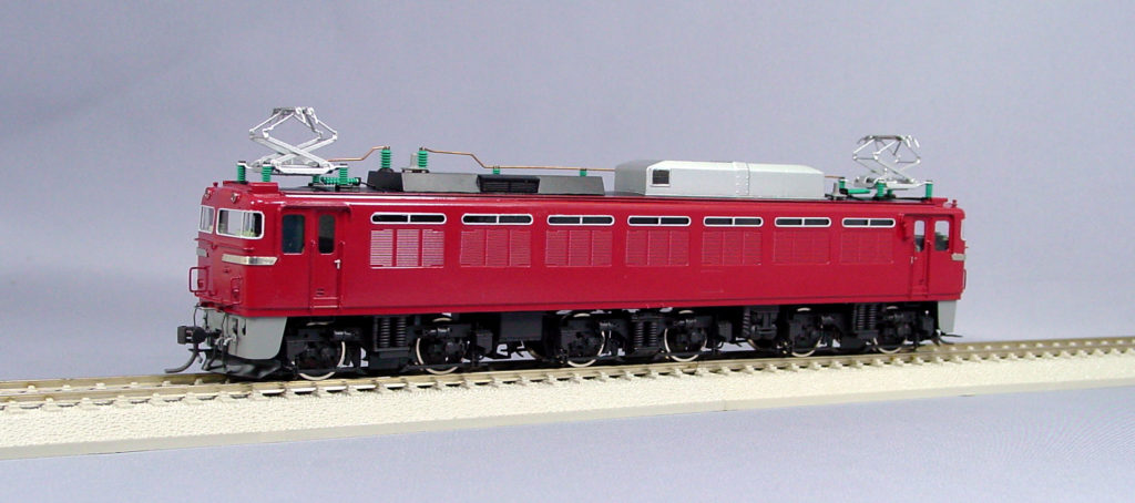 コンタクト エンドウEF81ヒサシ付き　赤2号　2000年製品 鉄道