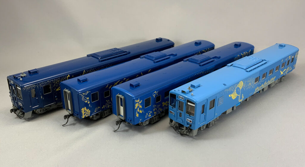 JR北海道キハ141系・JR東日本SL銀河客車